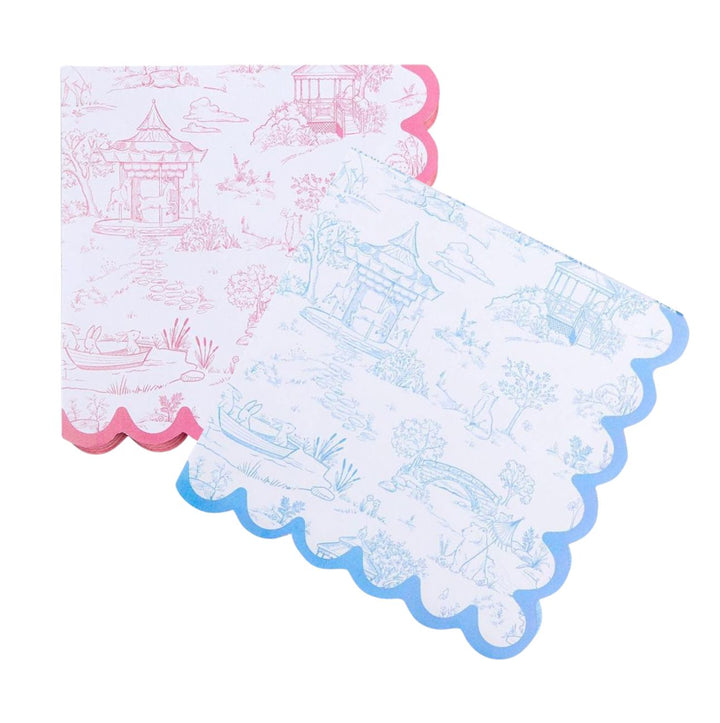 Animal Toile Cocktail Napkins Cocktail Napkins Two's Company 