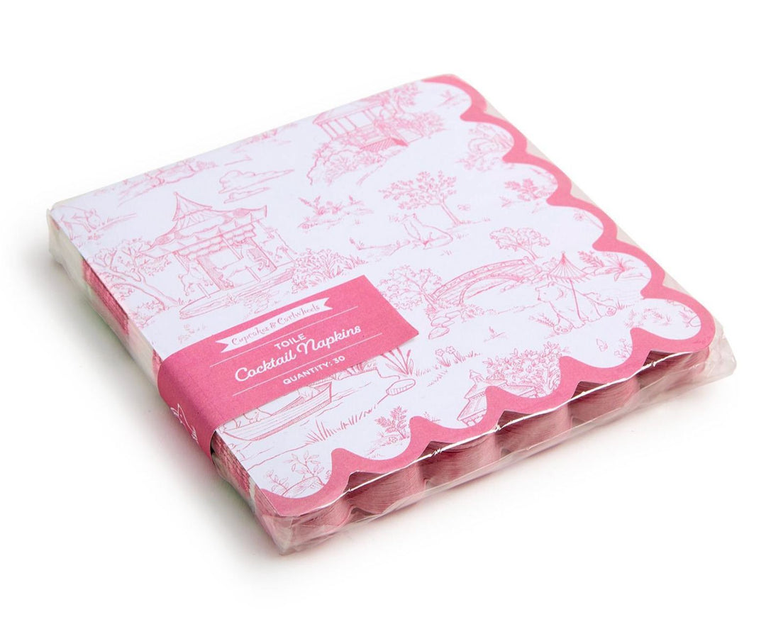 Animal Toile Cocktail Napkins Cocktail Napkins Two's Company 