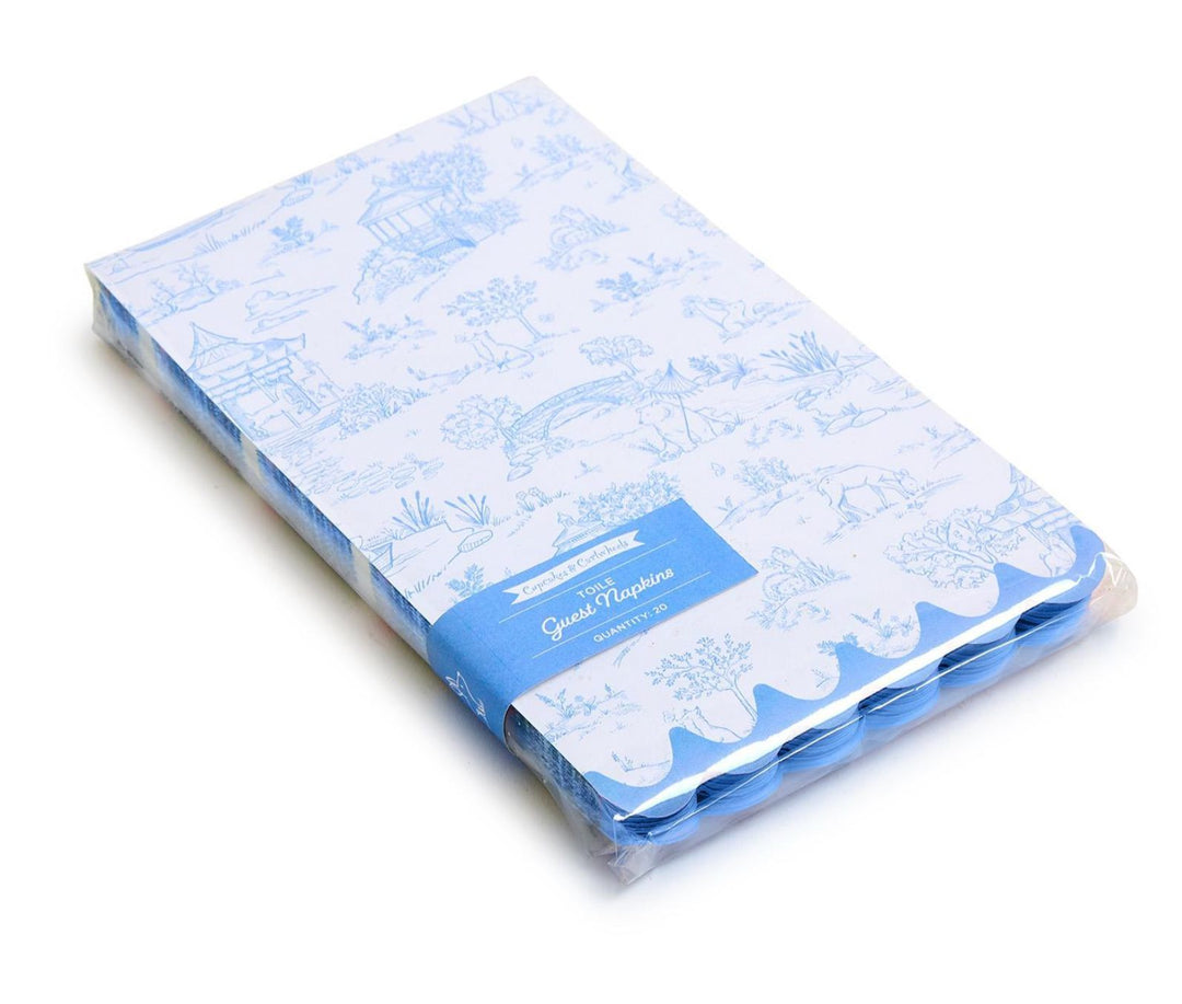 Animal Toile Guest Napkins Paper Napkins Two's Company 
