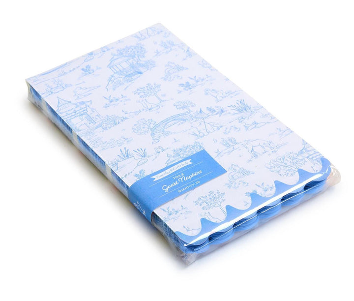Animal Toile Guest Napkins Paper Napkins Two's Company 
