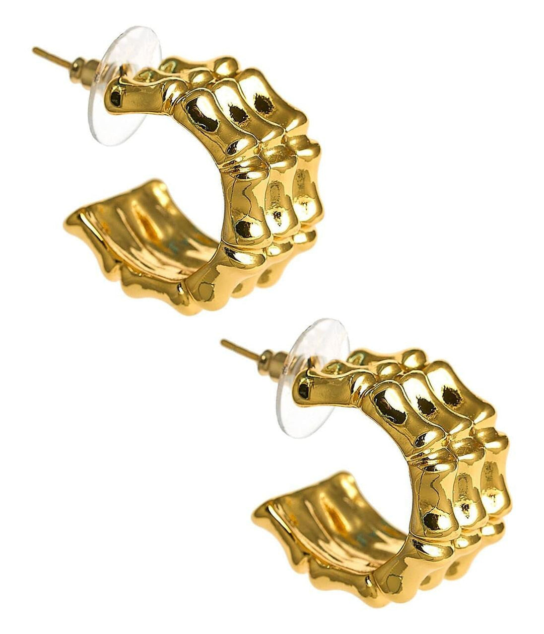 Anna Bamboo Hoop Earrings Womens Earrings Lisi Lerch 