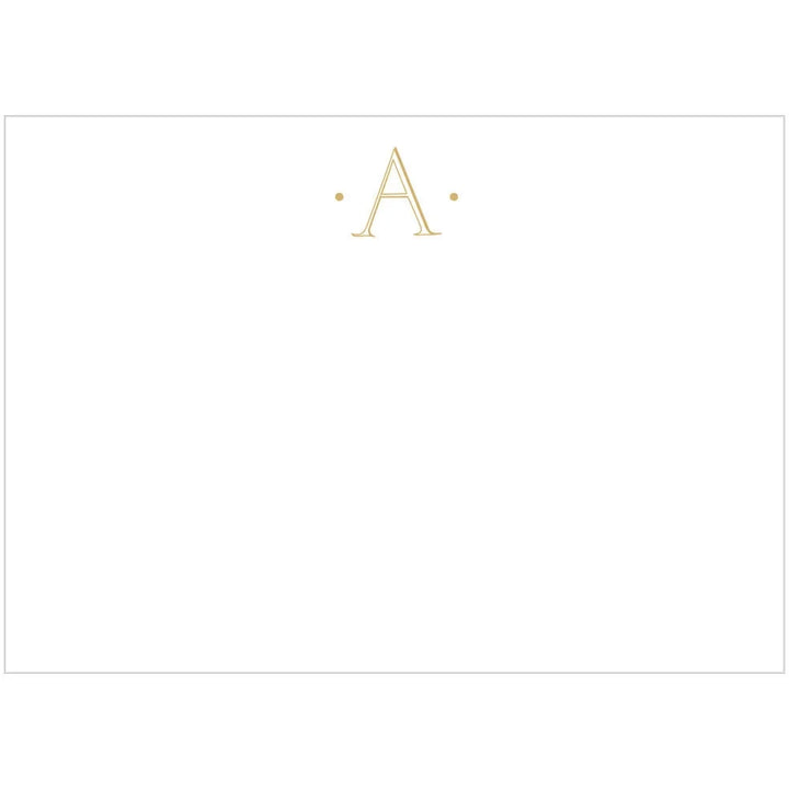 Antique Plain Letter Foil Correspondence Cards Stationery Caspari A 