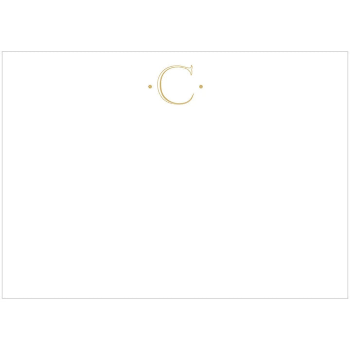 Antique Plain Letter Foil Correspondence Cards Stationery Caspari C 
