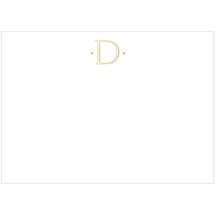 Antique Plain Letter Foil Correspondence Cards Stationery Caspari D 