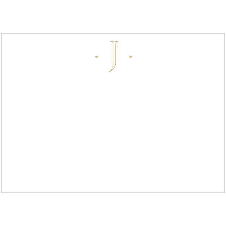 Antique Plain Letter Foil Correspondence Cards Stationery Caspari J 