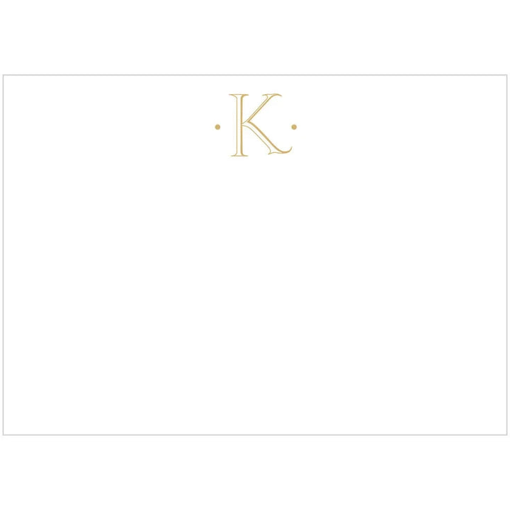 Antique Plain Letter Foil Correspondence Cards Stationery Caspari K 