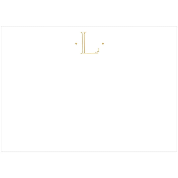 Antique Plain Letter Foil Correspondence Cards Stationery Caspari L 