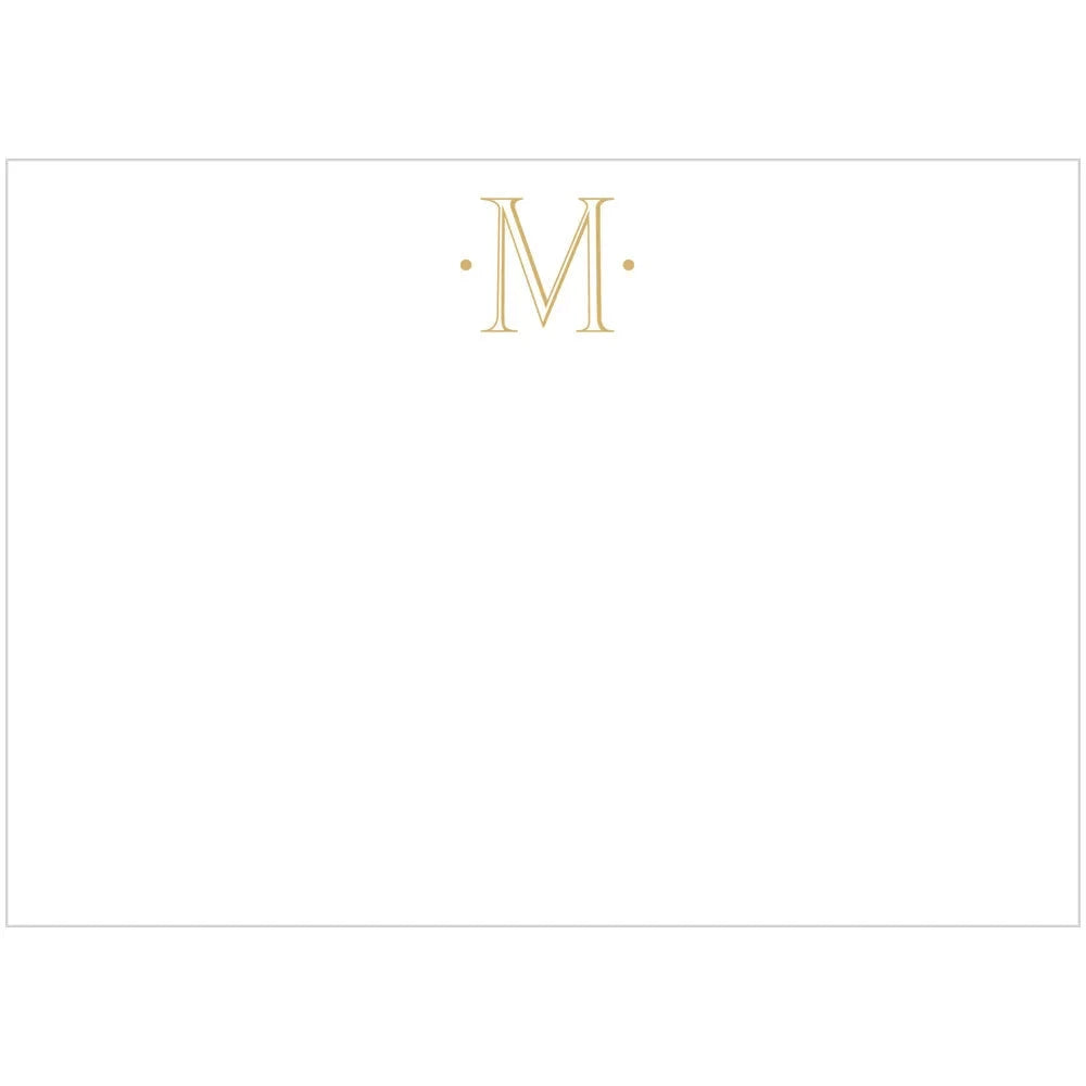 Antique Plain Letter Foil Correspondence Cards Stationery Caspari M 