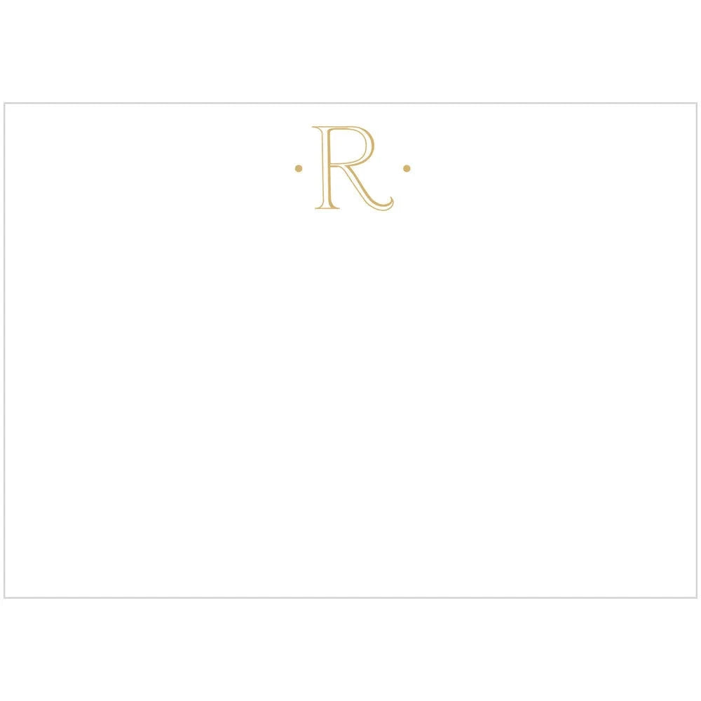 Antique Plain Letter Foil Correspondence Cards Stationery Caspari R 