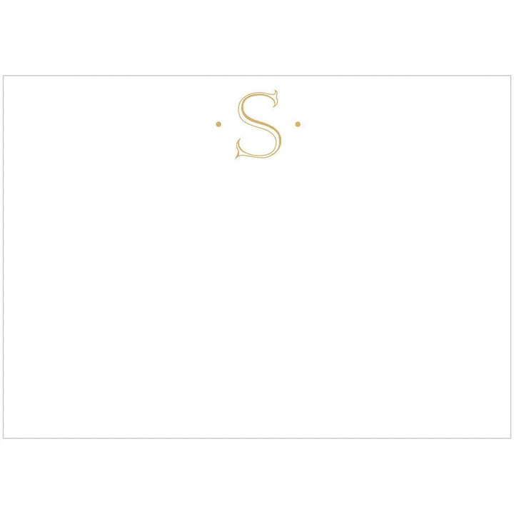 Antique Plain Letter Foil Correspondence Cards Stationery Caspari S 