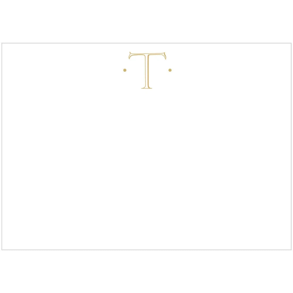 Antique Plain Letter Foil Correspondence Cards Stationery Caspari T 