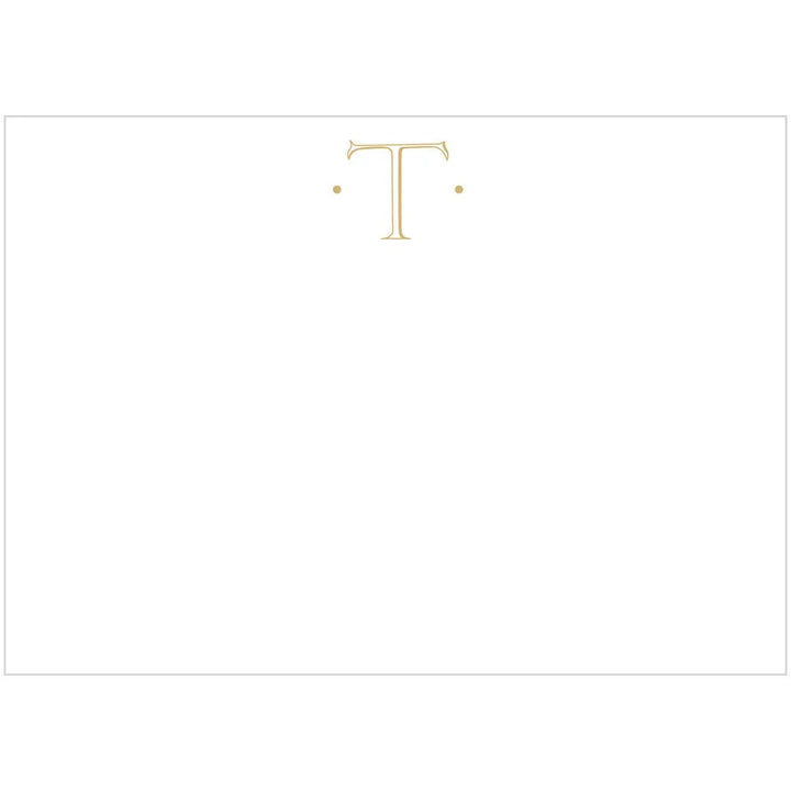 Antique Plain Letter Foil Correspondence Cards Stationery Caspari T 