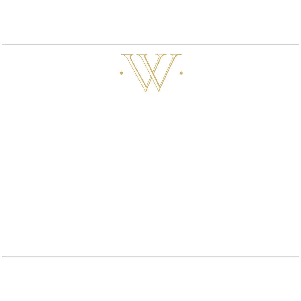 Antique Plain Letter Foil Correspondence Cards Stationery Caspari W 