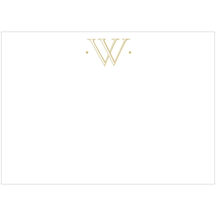 Antique Plain Letter Foil Correspondence Cards Stationery Caspari W 