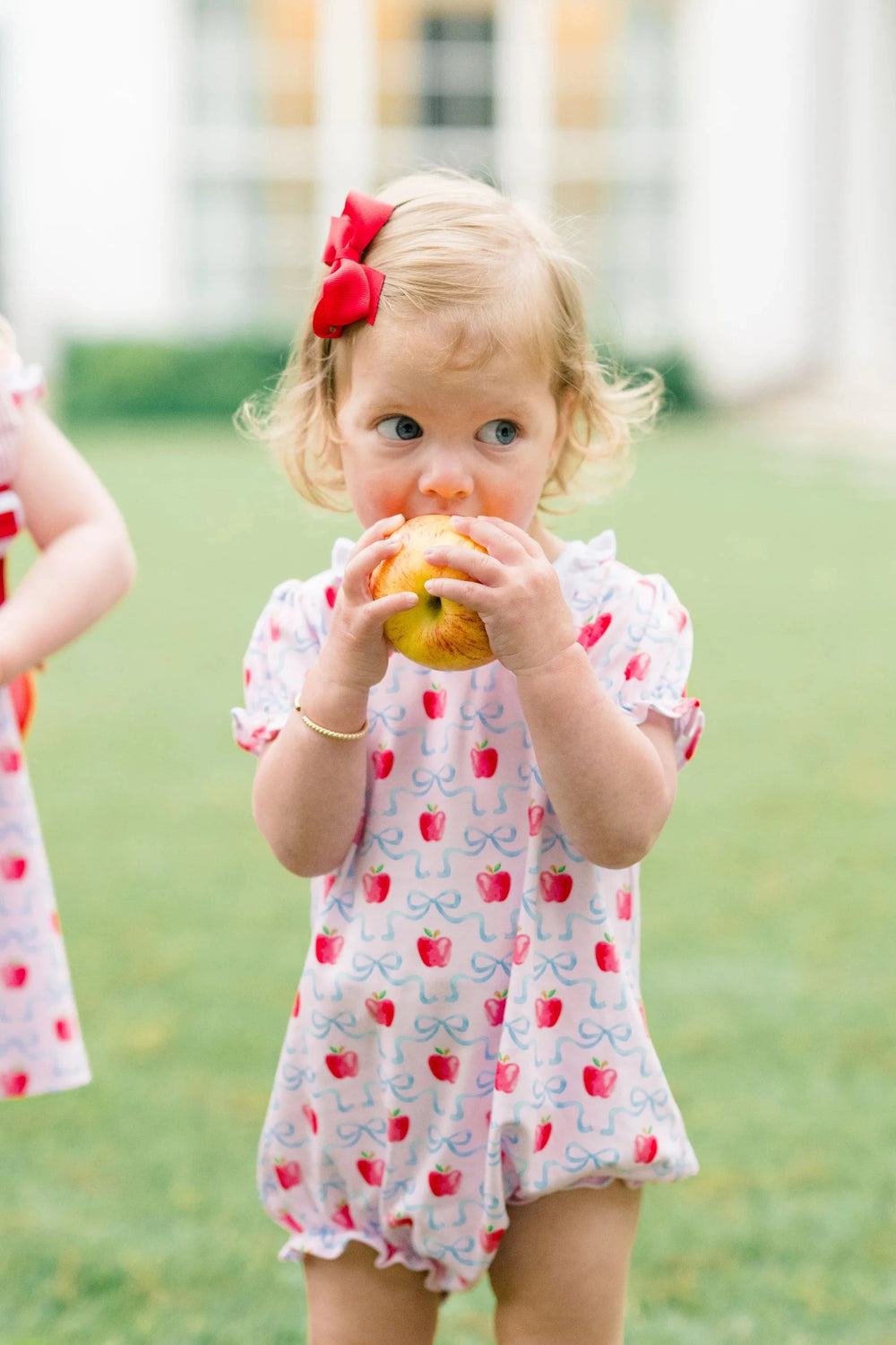 Apple Blossom Girl Bubble Girl Dress Proper Peony 