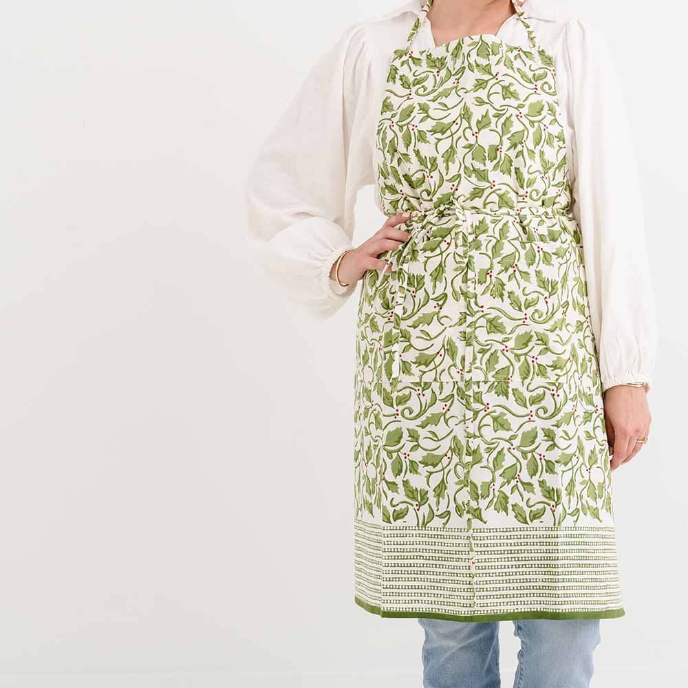 Apron - Holly berry Apron Pomegranate 