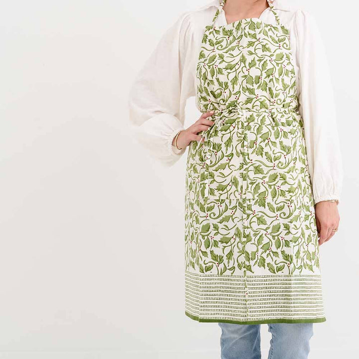 Apron - Holly berry Apron Pomegranate 