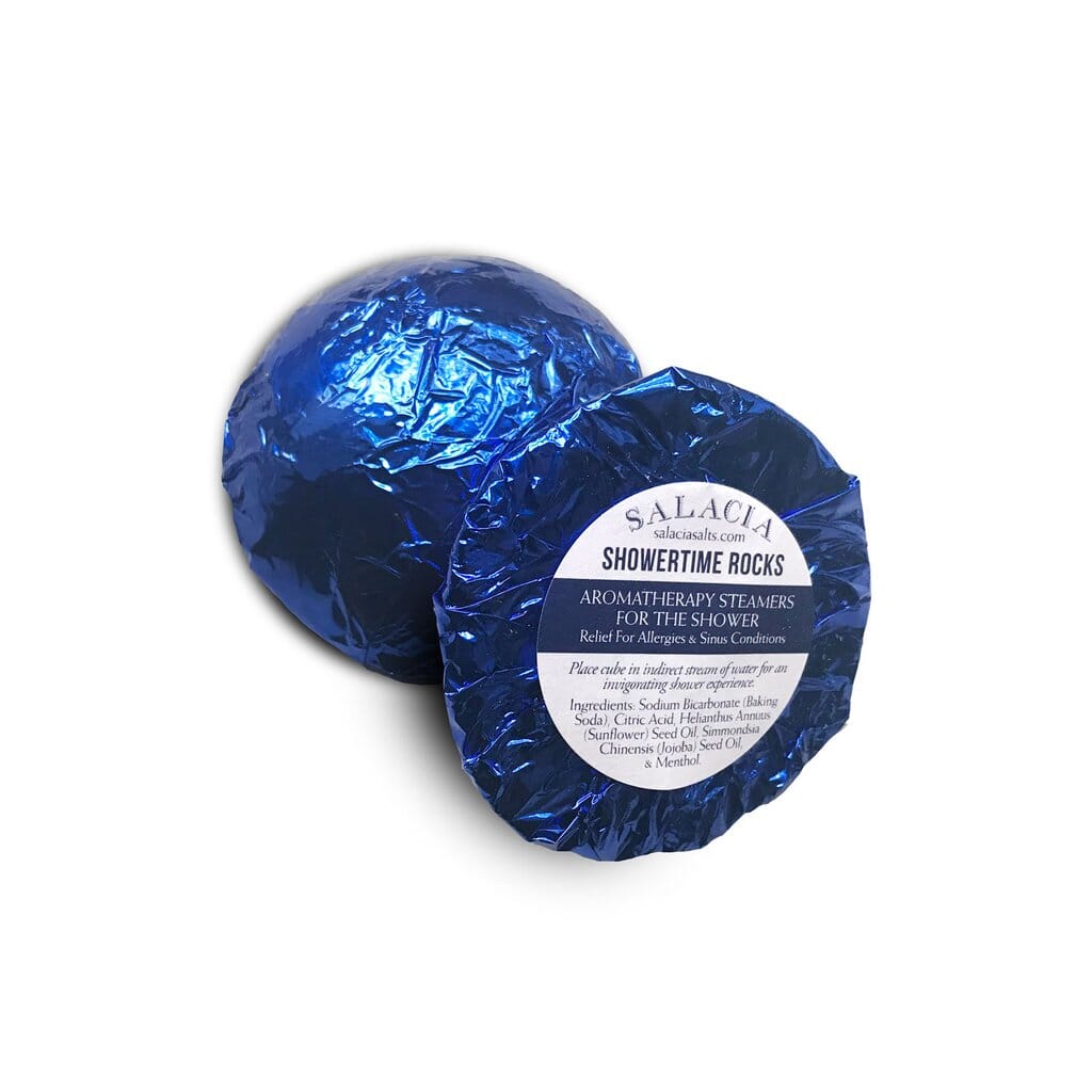 Aromatherapy Shower Steamers - Menthol Bath Salt Salacia Salts 