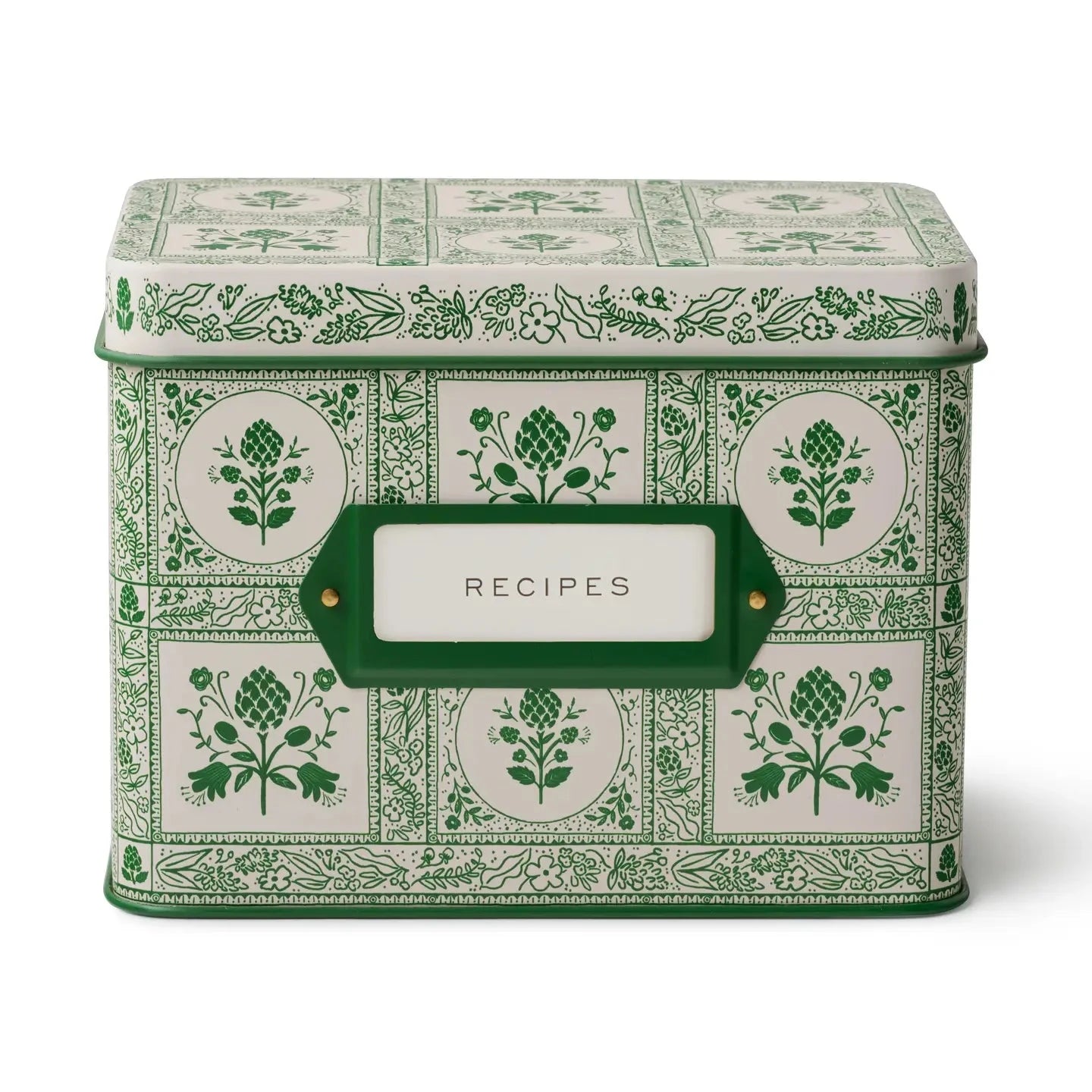 Horseshoe Crab Artichoke Recipe Tin
