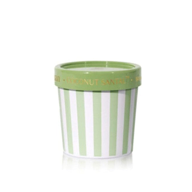 Artisan- Coconut Santal Gelato Cup Candle 6.5oz Candle Capri Blue 