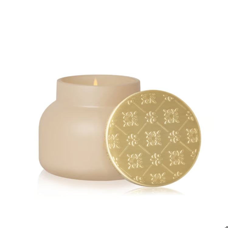 Artisan Terrazza Velluto Signature Candle - Coconut Santal - 19oz Candle Capri Blue 