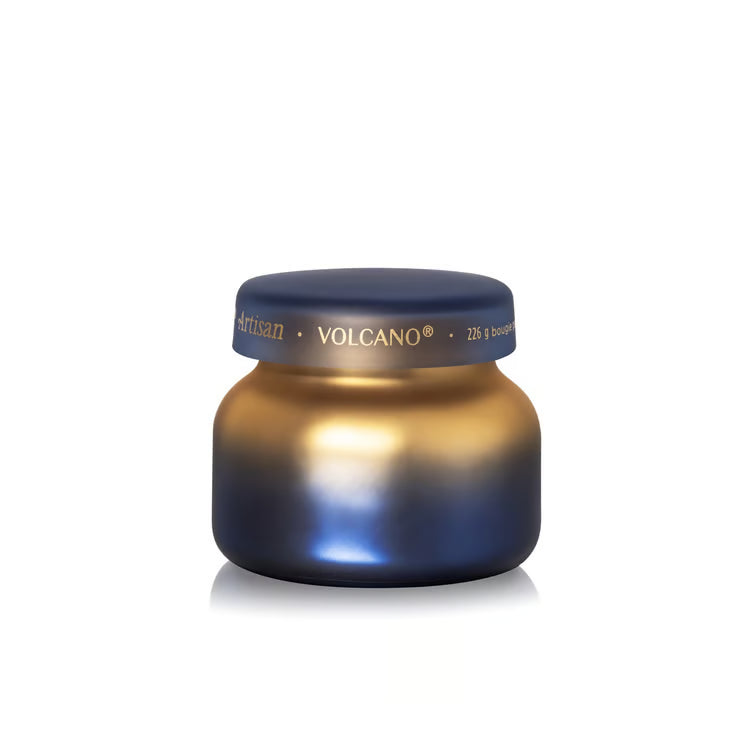 Artisan Tuscan Petite Candle - Volcano Candle Capri Blue 