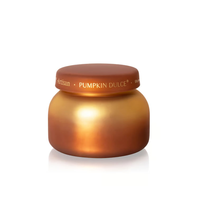 Artisan Tuscan Signature Candle - Pumpkin Dulce Candle Capri Blue 