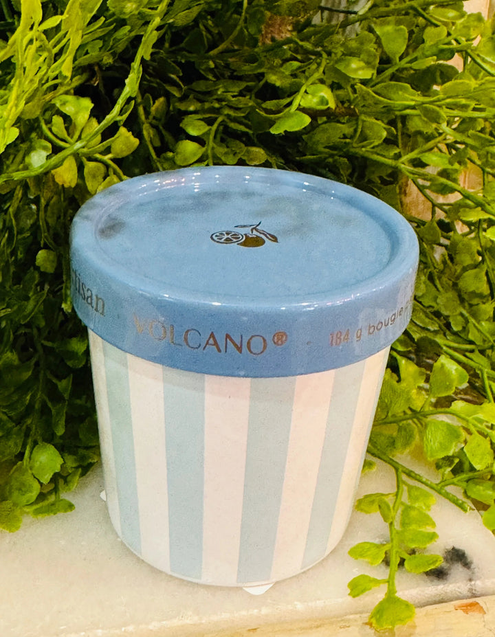 Artisan- Volcano Gelato Cup Candle 6.5oz Candle Capri Blue 