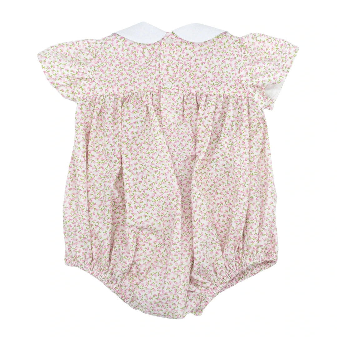 Asher Smocked Bubble - In Full Bloom Girl Bubble Remember Nguyen - Baby Sen 
