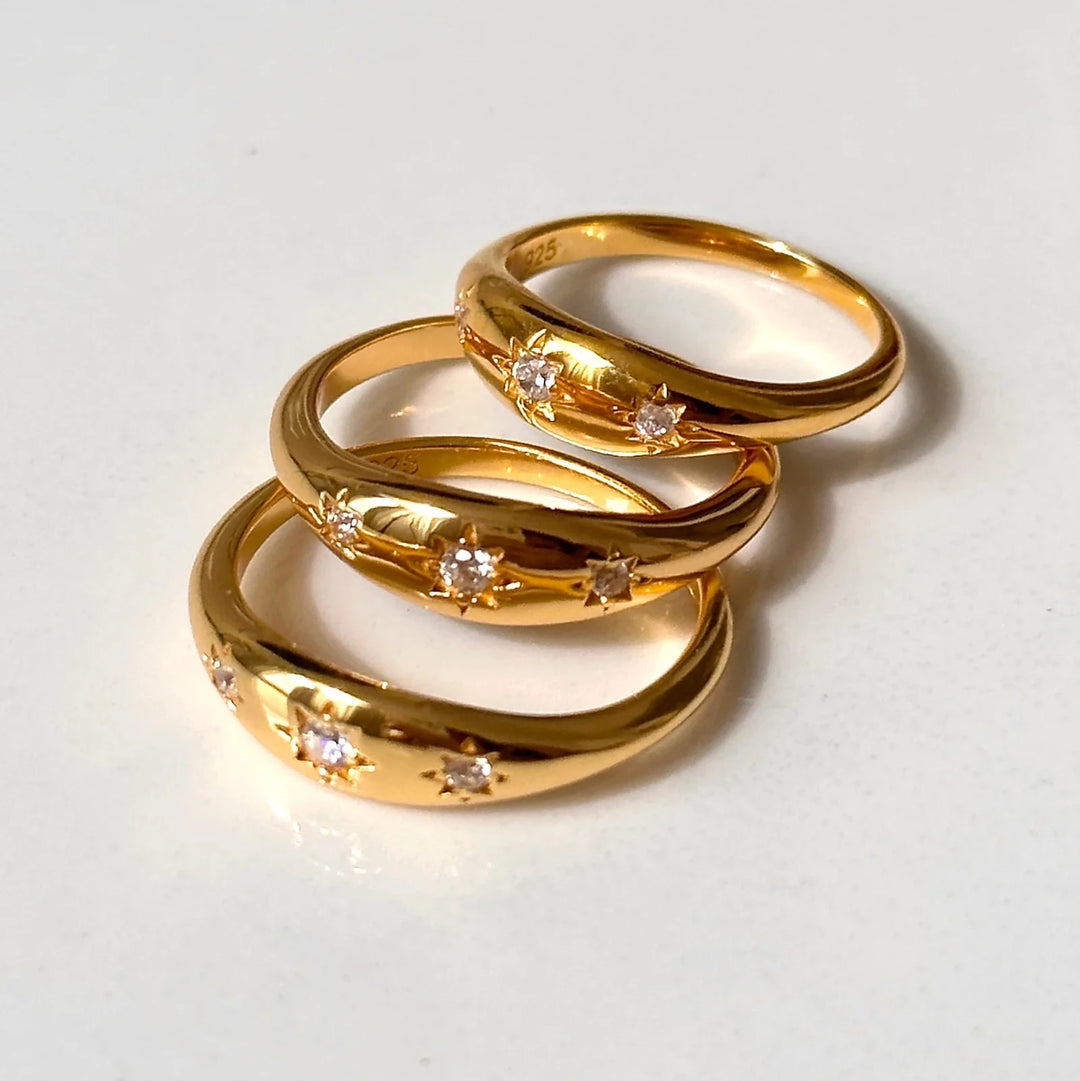 Astra Signet Ring - Gold Womens Ring FYB 