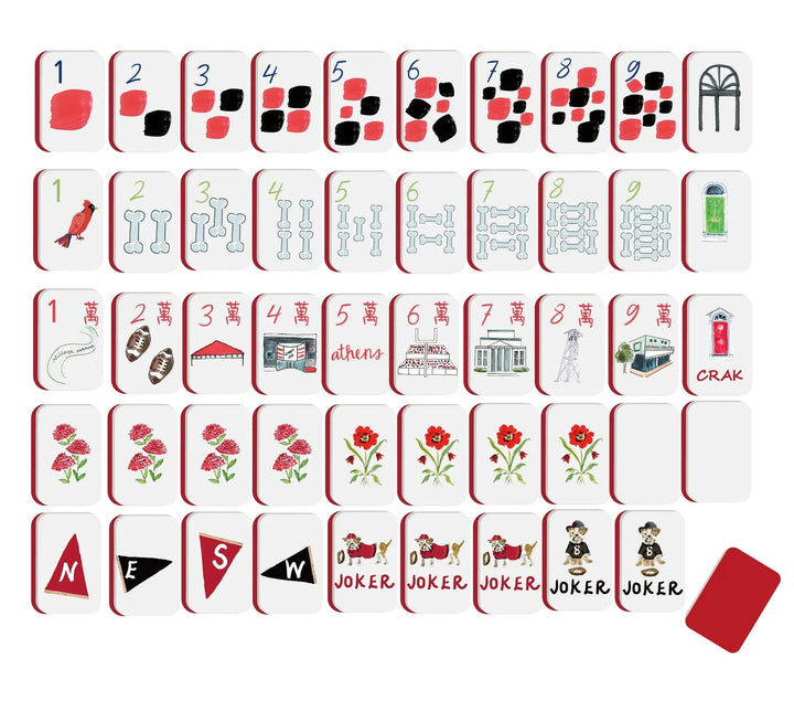 Athens Mahjong Kit Game Keva 