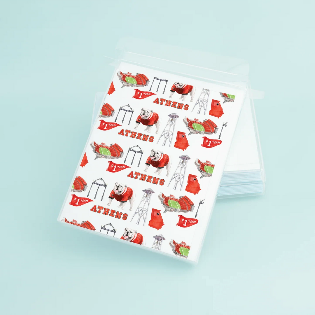 Athens Pattern Boxed Notecards Stationery Taylor Paladino 