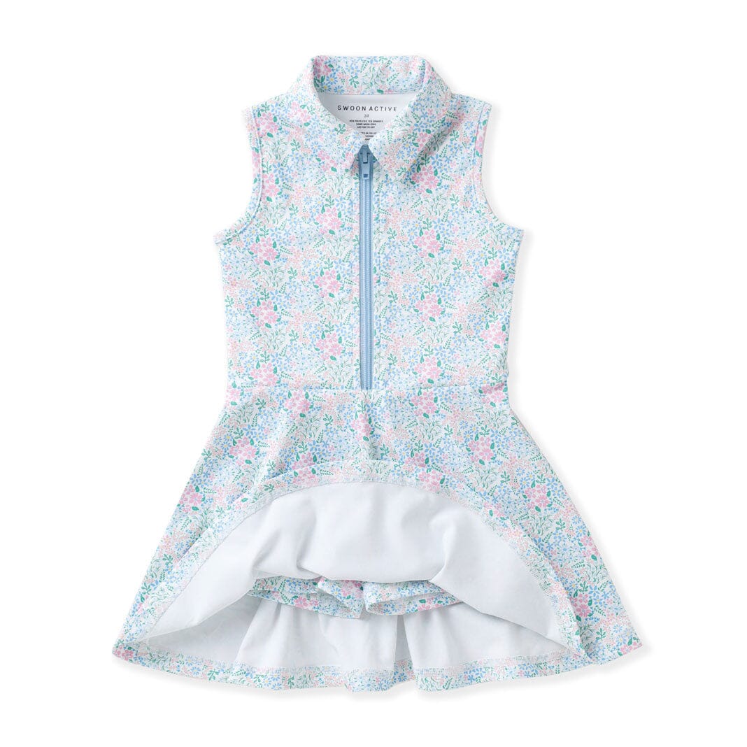 Athletic Ditsy Bloom Dress Girl Dress Swoon Baby 