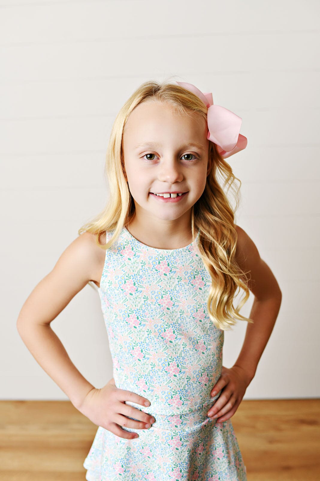 Athletic Ditsy Bloom Skort Set Girl Skirt Swoon Baby 
