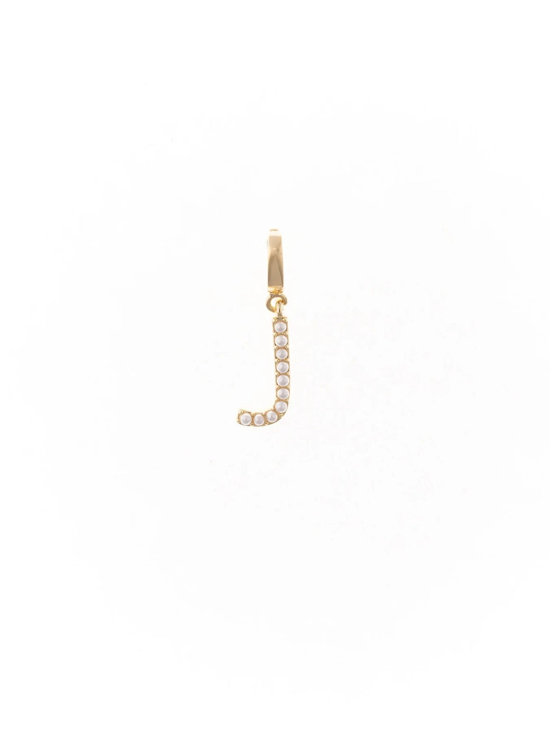Avery Pearl Initial Charm Necklace Charm Michelle McDowell J 