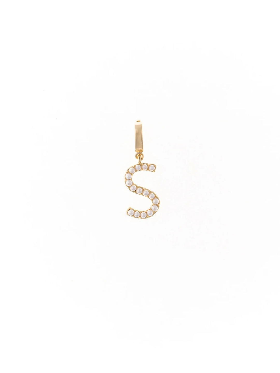Avery Pearl Initial Charm Necklace Charm Michelle McDowell S 