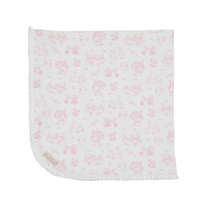 Baby Buggy Blanket - Hamptons Hot Baby Blanket Beaufort Bonnet 