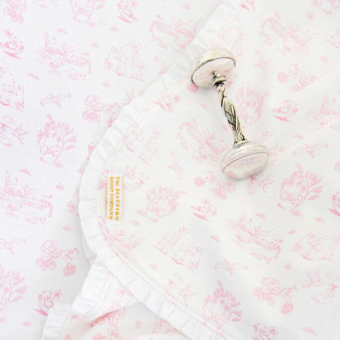 Baby Buggy Blanket - Hamptons Hot Baby Blanket Beaufort Bonnet 