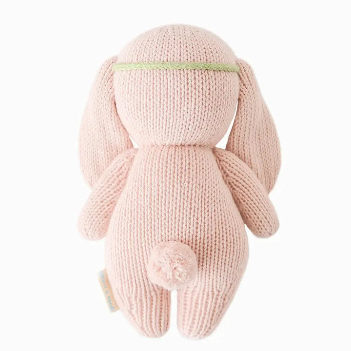 Baby Bunny - Rose with Ivory Floral Crown Plush Toy Cuddle + Kind 