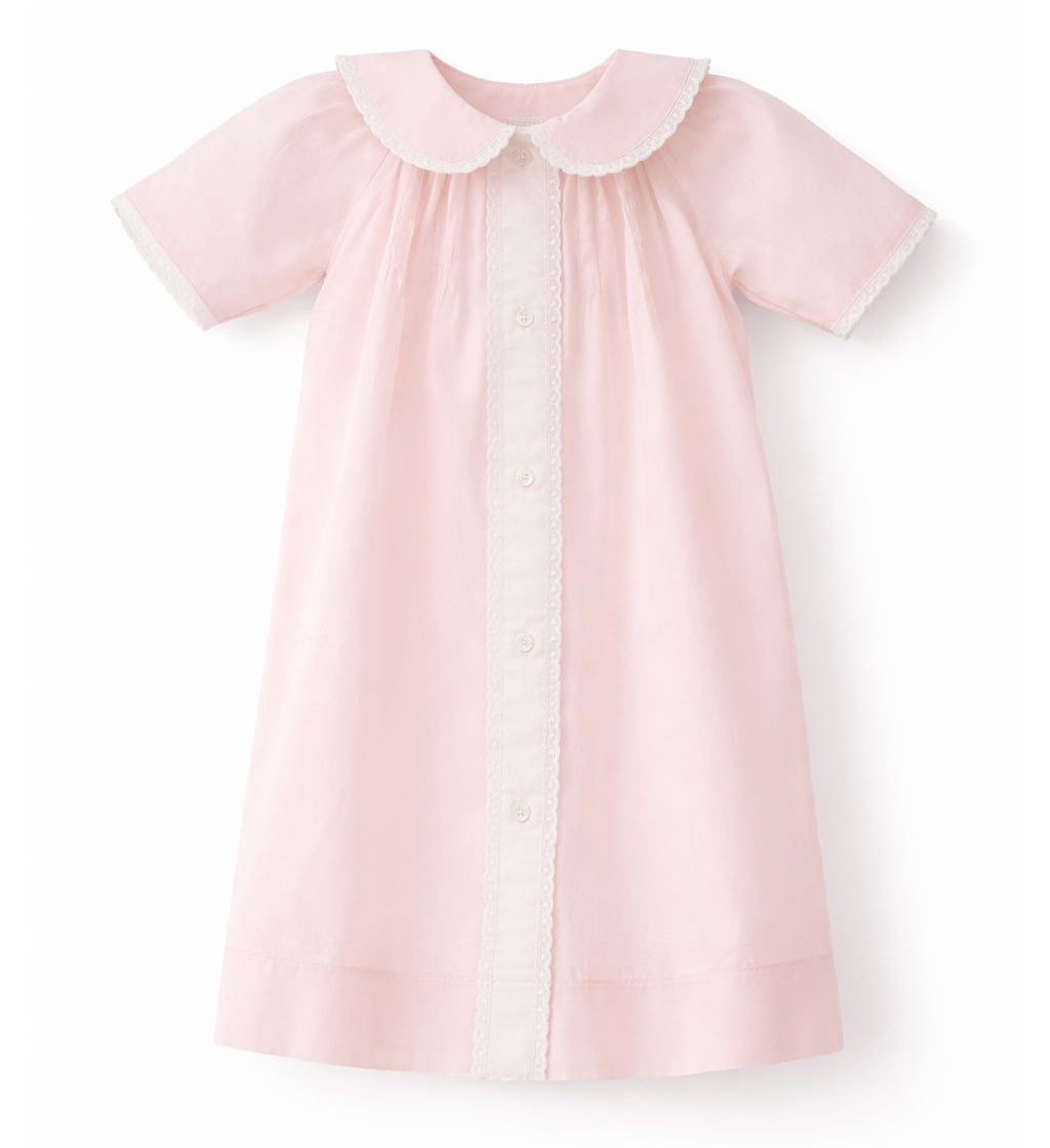 Baby Classic Cotton Daygown - Pink Daygown Lenora 