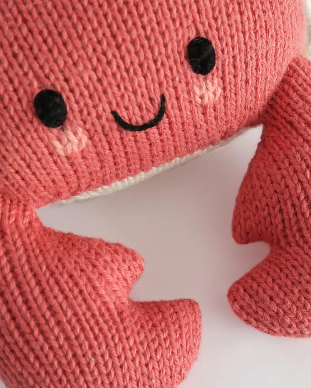 Baby Crab - Coral Plush Toy Cuddle + Kind 