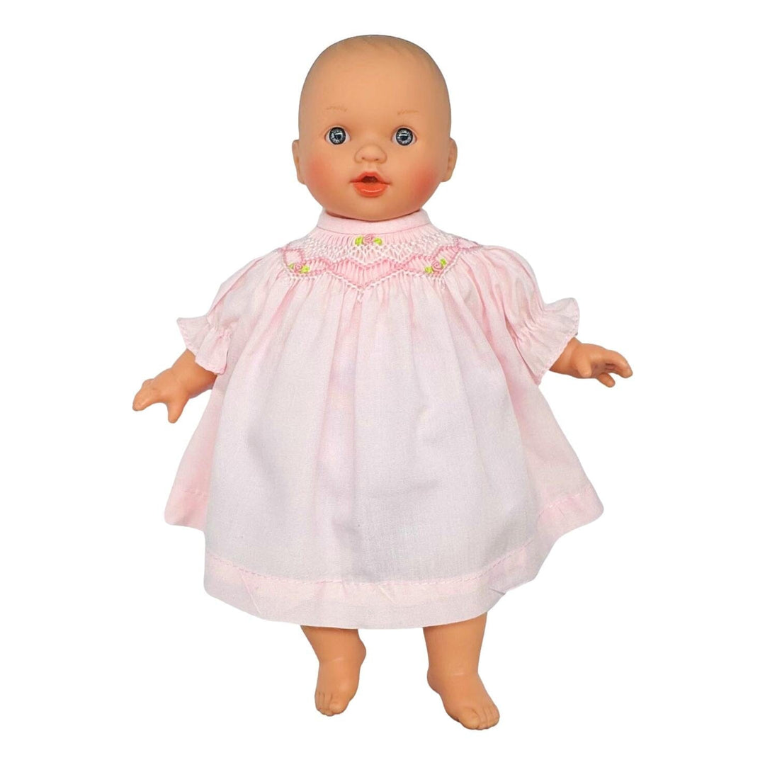 Baby Doll 10" - Pink Dress Doll Rosalina Abby - Blue Eyes 