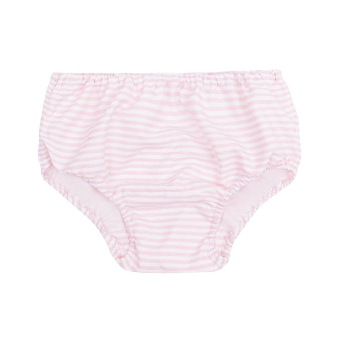 Baby Pink Stripe Diaper Cover Bloomers Minnow 