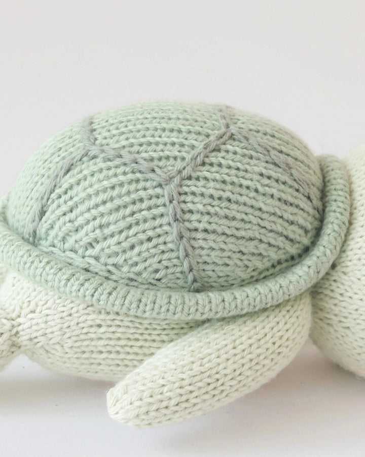 Baby Sea Turtle - Kelp Green Shell Plush Toy Cuddle + Kind 