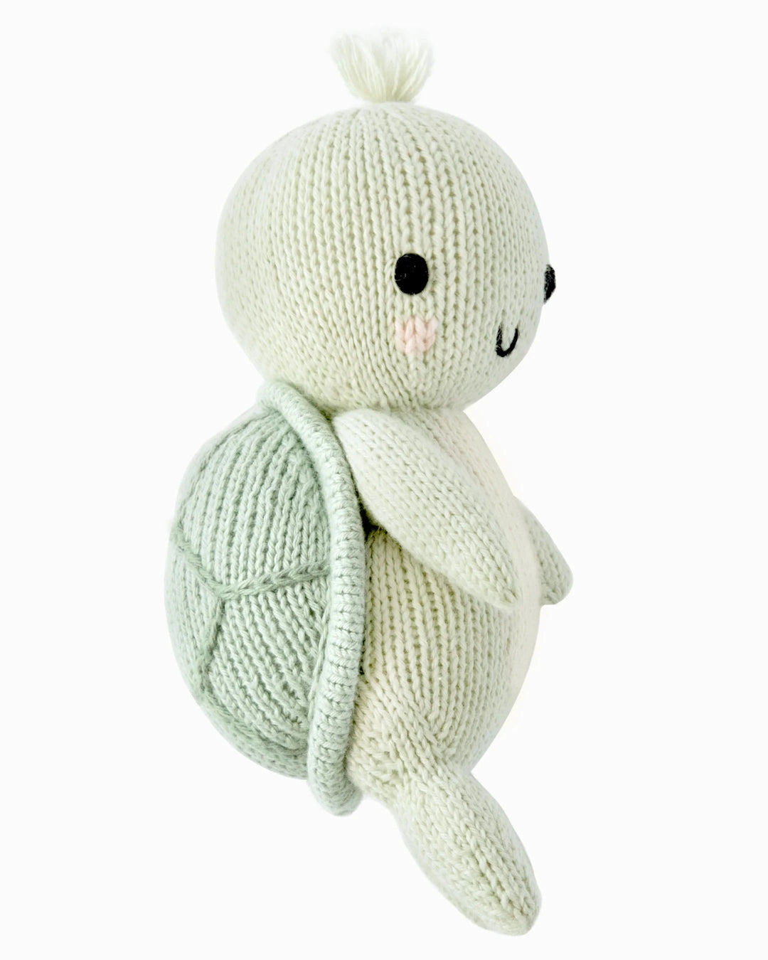 Baby Sea Turtle - Kelp Green Shell Plush Toy Cuddle + Kind 