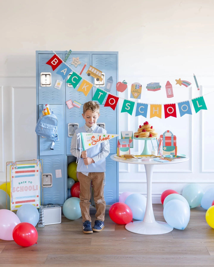 Back To School Felt Banner Party Decorations My Mind's Eye 