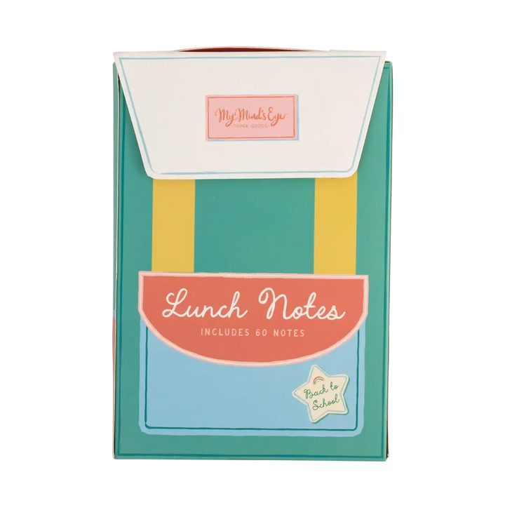 Back To School Lunchbox Notes Party Decorations My Mind's Eye 