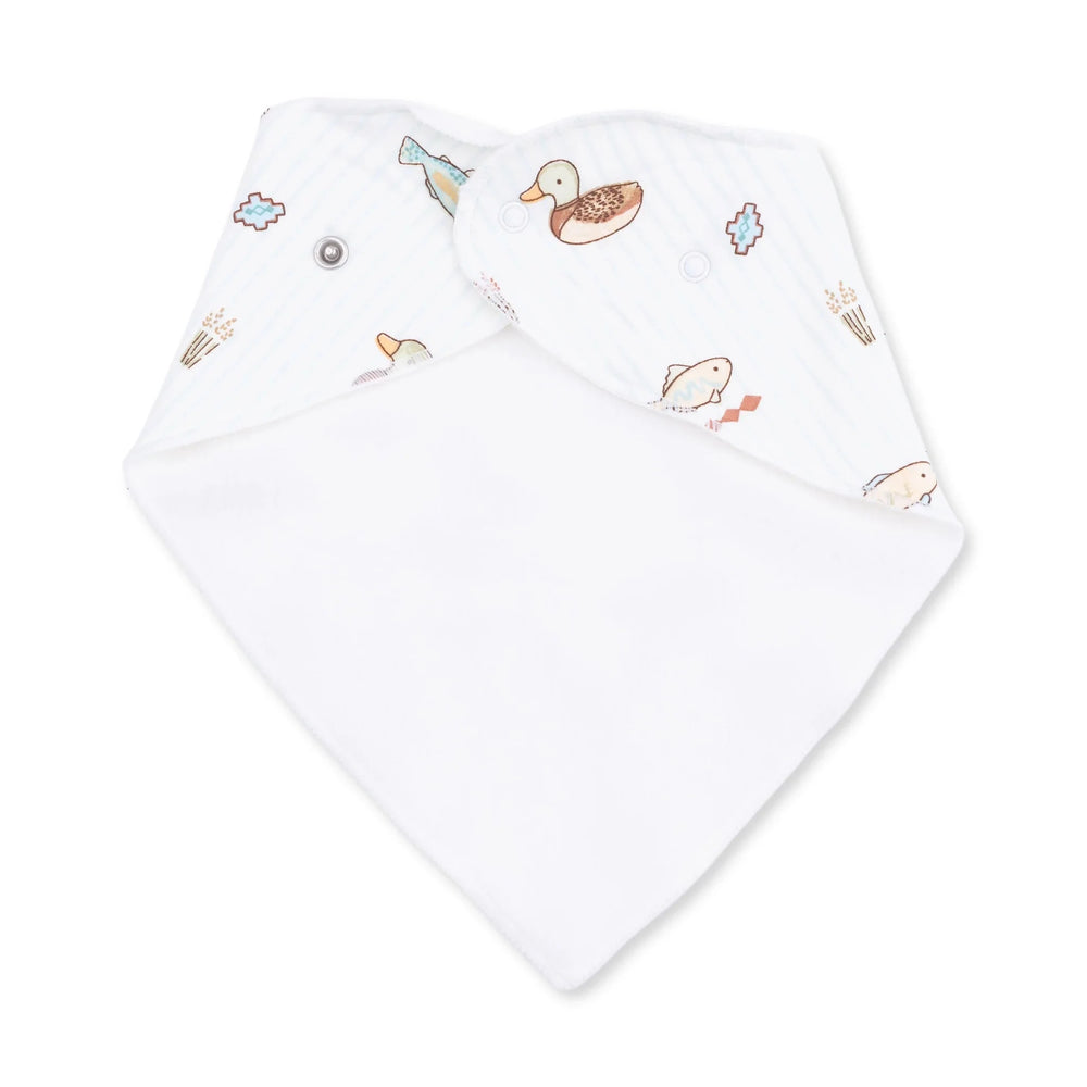 Bamboo Bandana Bib - Lake Cuties Bib Angel Dear 