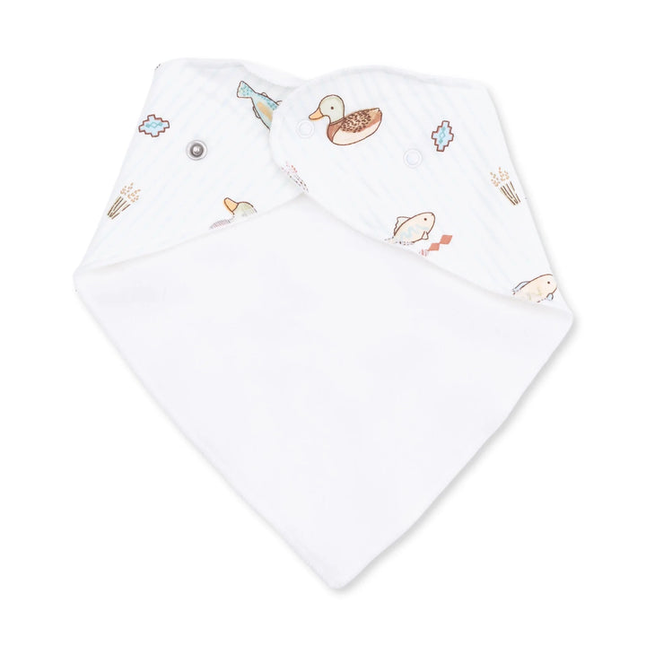 Bamboo Bandana Bib - Lake Cuties Bib Angel Dear 