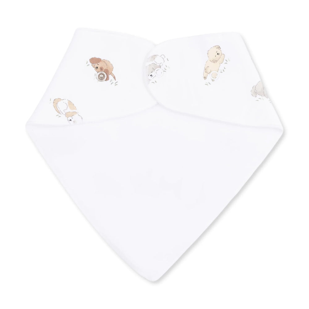 Bamboo Bandana Bib - Puppy Snuggle Club Bib Angel Dear 